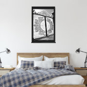 Toile Porte magnifique (Insitu(Chambre))