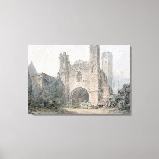 Toile Porte St. Augustine, Canterbury, c.1797 (avec pass (Recto)