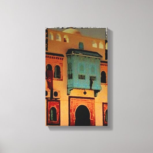 Toile Porte, Tunisie, Afrique du Nord (Recto)