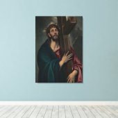 Toile Porter la croix (Insitu (Plancher de Bois))