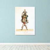 Toile Porter ou, Le fardeau imposant, c.1820 (Insitu (Plancher de Bois))