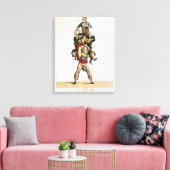 Toile Porter ou, Le fardeau imposant, c.1820 (Insitu(Salon))