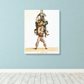 Toile Porter ou, Le fardeau imposant, c.1820 (Insitu (Plancher de Bois))