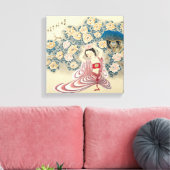 Toile Porter une fleur dans la tête (Insitu(Salon))