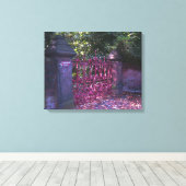 Toile Portes de champs de fraises (Insitu (Plancher de Bois))
