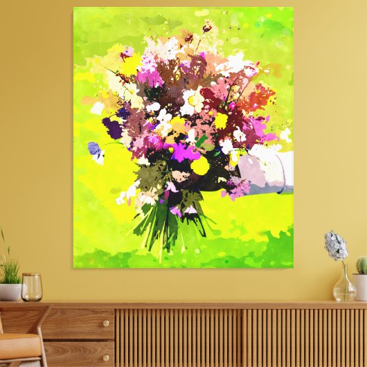 Toile Porteur de fleurs (Insitu(Salon))