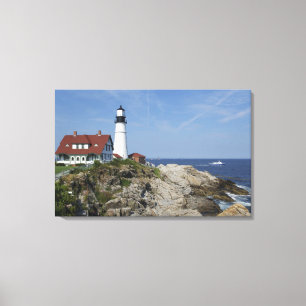 Toile Portland Head Light, Cape Elizabeth, Maine,