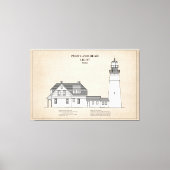 Toile Portland Head Lighthouse - Maine - SBD (Recto)