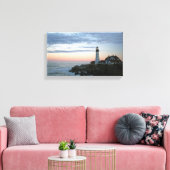 Toile Portland Head Lighthouse Wall Art Canvas (Insitu(Salon))