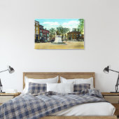 Toile Portland, Maine Longfellow Monument et Carré (Insitu(Chambre))