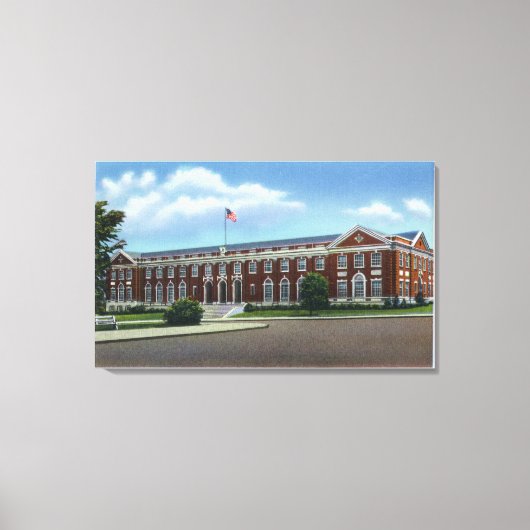 Toile Portland, MaineVue extérieure du billet (Recto)