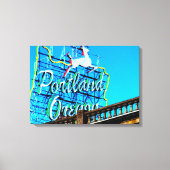 Toile PORTLAND, OREGON Canvas Print (Recto)