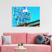 Toile PORTLAND, OREGON Canvas Print (Insitu(Salon))