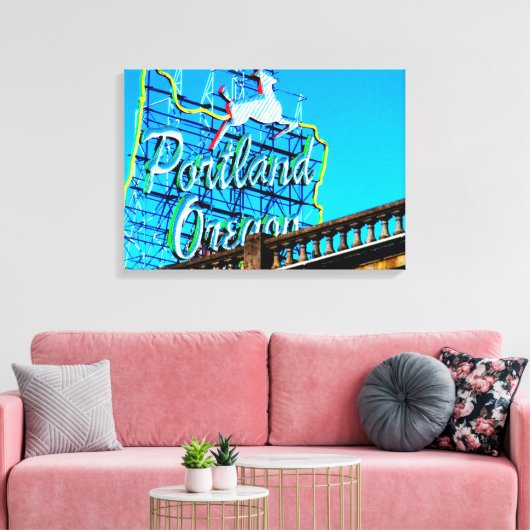 Toile PORTLAND, OREGON Canvas Print (Insitu(Salon))
