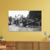 Toile Portland, OU Festival Rose Chevaux de parade (Insitu(Salon))