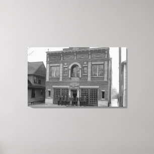 Toile Portland, OU photographie de vue de la caserne de