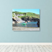 Toile Portloe Cornwall Angleterre (Insitu (Plancher de Bois))