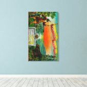 Toile Portola Festival Publicité (explorateur) (Insitu (Plancher de Bois))