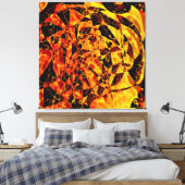Toile Portrait Abstrait (Insitu(Chambre))