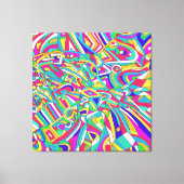 Toile Portrait Abstrait (Recto)