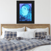 Toile portrait abstrait (Insitu(Chambre))