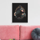 Toile Portrait Art nouveau de NIFFLER™s (Insitu(Salon))