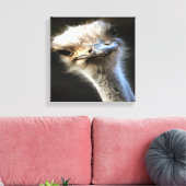 Toile Portrait Artistique Ostrich Avec Expression Goofy (Insitu(Salon))