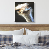 Toile Portrait Artistique Ostrich Avec Expression Goofy (Insitu(Chambre))