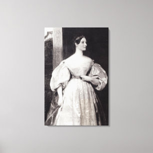 Toile Portrait d'ADA Byron d'Augusta