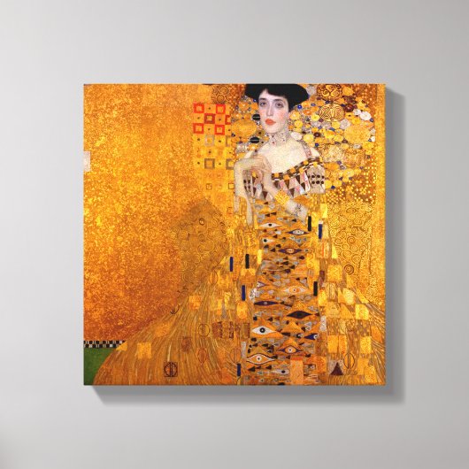 Toile Portrait d'Adele Bloch-Bauer I par Klimt (Recto)