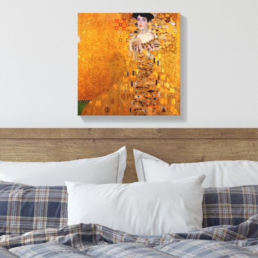 Toile Portrait d'Adele Bloch-Bauer I par Klimt (Insitu(Chambre))
