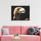 Toile Portrait d'aigle doré (Insitu(Salon))