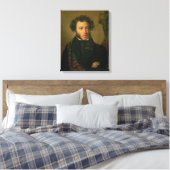 Toile Portrait d'Alexandre Pouchkine, 1827 (Insitu(Chambre))