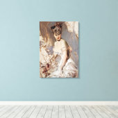 Toile Portrait d'Alice Regnault (par Giovanni Boldini) (Insitu (Plancher de Bois))