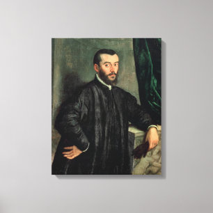 Toile Portrait d'Andrea Vesalius