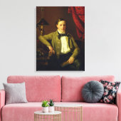 Toile Portrait d'Apollon Maykov, 1840 (Insitu(Salon))