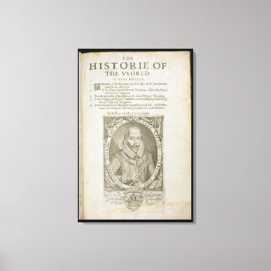 Toile Portrait de 1554-1618) titres p de monsieur Walter