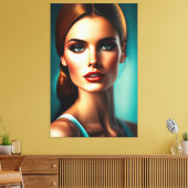 Toile Portrait de Beauté (Insitu(Salon))