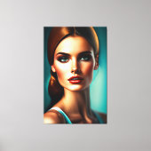 Toile Portrait de Beauté (Recto)