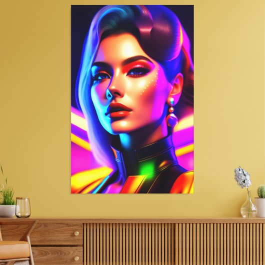 Toile Portrait de Beauté (Insitu(Salon))