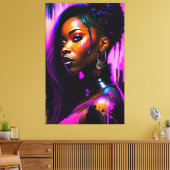 Toile Portrait de Beauté (Insitu(Salon))