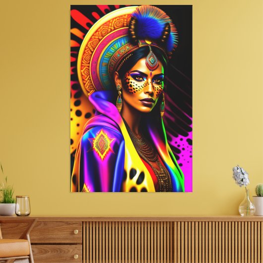 Toile Portrait de Beauté (Insitu(Salon))