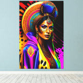 Toile Portrait de Beauté (Insitu (Plancher de Bois))