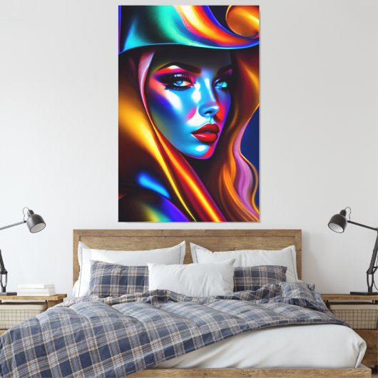 Toile Portrait de Beauté (Insitu(Chambre))