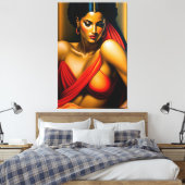 Toile Portrait de Beauté (Insitu(Chambre))