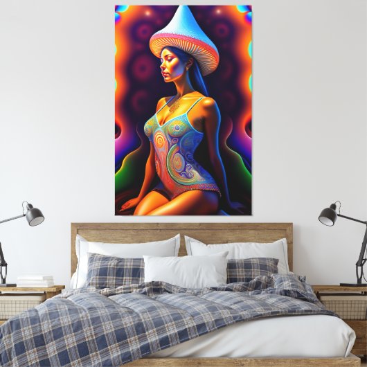 Toile Portrait de Beauté (Insitu(Chambre))