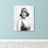 Toile Portrait de beauté de bain, 1922 (Insitu (Plancher de Bois))