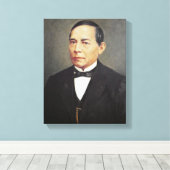 Toile Portrait de Benito Juarez, 1948 (Insitu (Plancher de Bois))