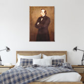 Toile Portrait de Benjamin Disraeli (Insitu(Chambre))