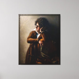 Toile Portrait de Benoît-Agnes Trioson